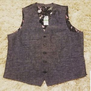 INC slim fit vest